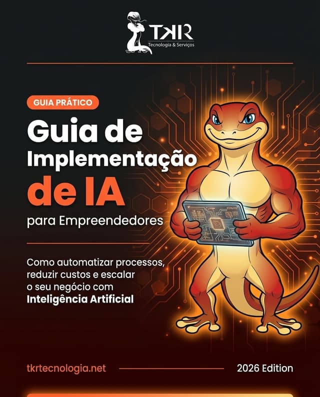Capa Guia de IA para Empreendedores
